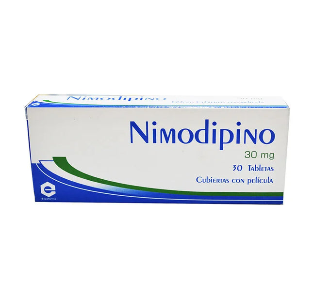 Nimodipino 30 Mg 30 Tabletas Expofarma