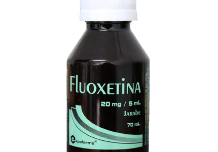 Fluoxetina 20 Mg/5Ml Jarabe 70 Ml Expofarma