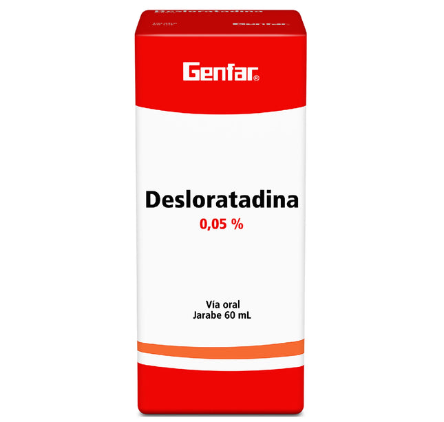 Desloratadina 0.05 Mg Jarabe 60 Ml Gf
