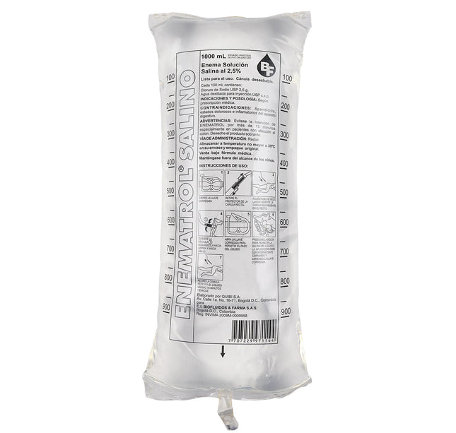 Enematrol Salino 1000 Ml