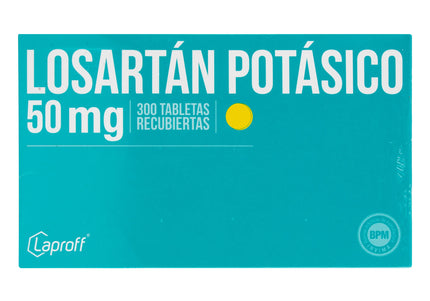 Losartan 50 Mg 300 Tabletas
