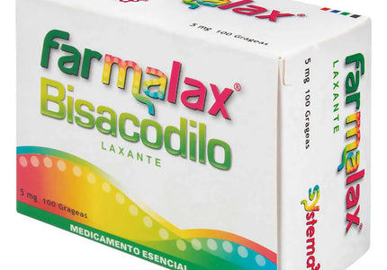 FARMALAX BISACODILO 5 MG 100 CAPSULAS