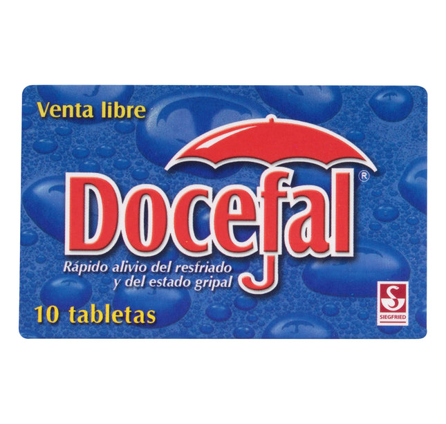 Docefal 10 Tabletas