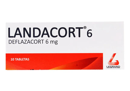 Landacort 6 Mg 10 Tabletas