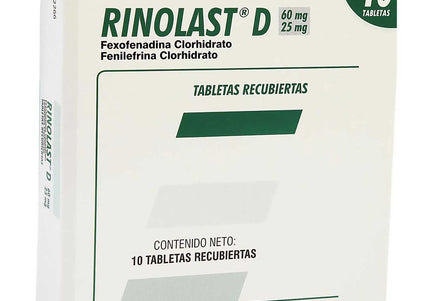 Rinolast D 10 Tabletas
