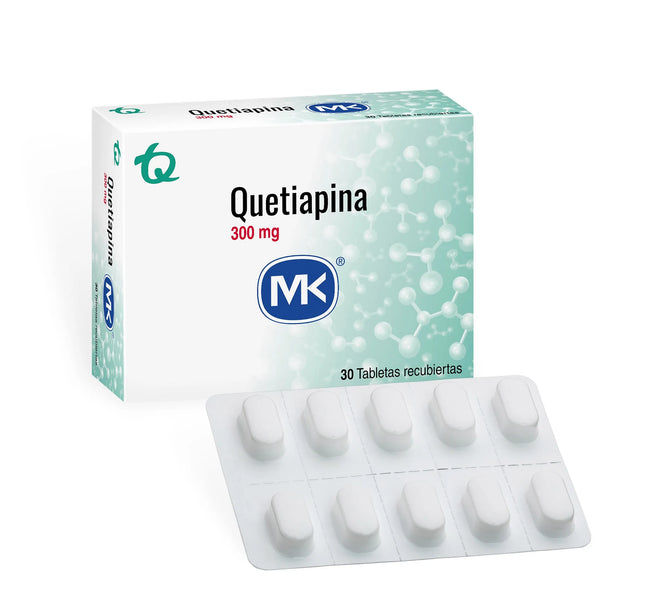 Quetiapina 300 Mg 30 Tbs Mkp201510