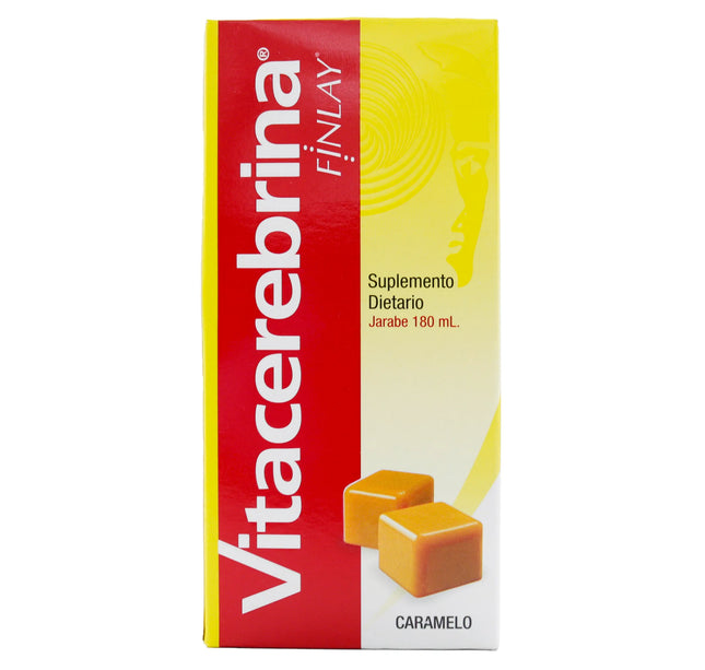 Vitacerebrina Jarabe Caramelo 180 Ml