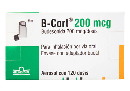 B-Cort Aerosol 200 Mcg 120 Dosis