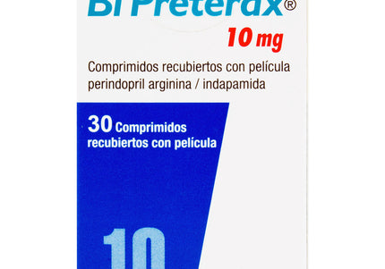 Bi Preterax 10 Mg 30 Comprimidos