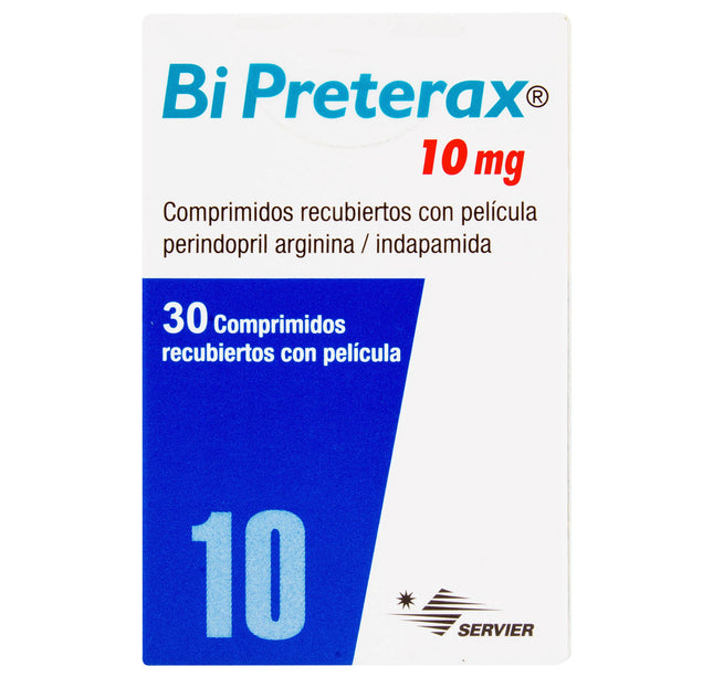 Bi Preterax 10 Mg 30 Comprimidos