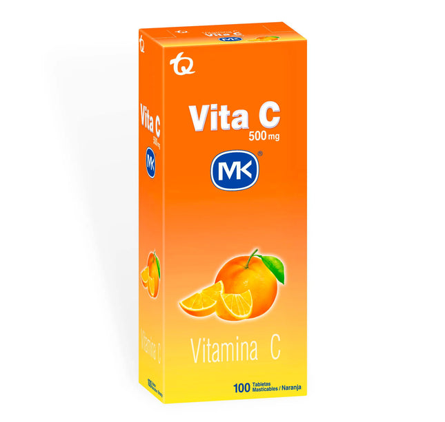 Vitamina Vita C Naranja Mast 100 Tbs Mk