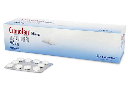 Acetaminofen Cronofen 500 Mg 400 Tabs