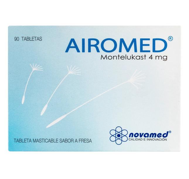 Airomed 4 Mg 90 Tabletas