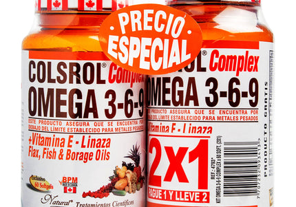 Colsrol Omega Complex 3-6-9 60 C.2X1