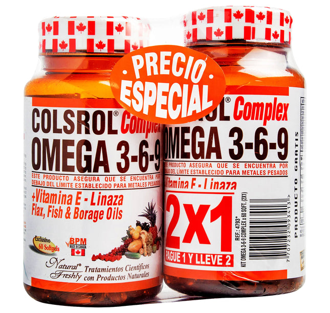 Colsrol Omega Complex 3-6-9 60 C.2X1