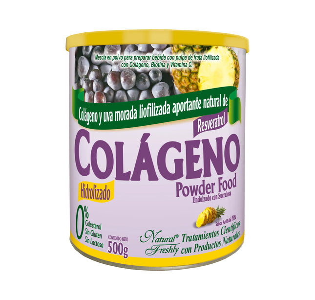 Colágeno Con Resveratrol Piña 500 Gr