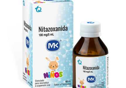 Nitazoxanida 100 Mg Suspensión 60 Ml Mk