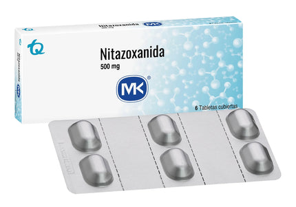 Nitazoxanida 500 Mg 6 Tbs Mk