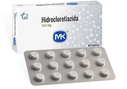 Hidroclorotiazida 12.5 Mg 30 Tbs Mk