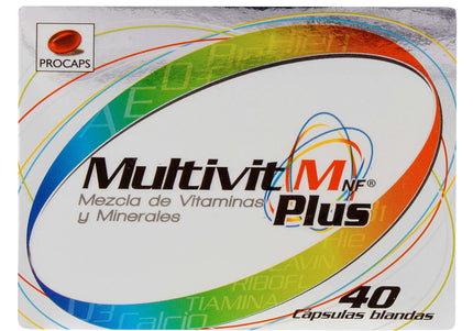Multivit M Nf Plus 40 Cap