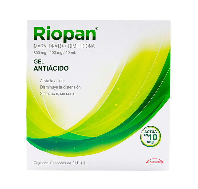 RIOPAN GEL 10 ML 10 SOBRES