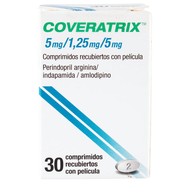 Coveratrix 5Mg/1.25Mg/10Mg 30 Tabletas