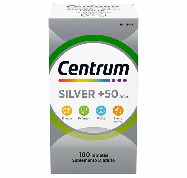 Centrum Silver 50 Anos 100 Tabletas