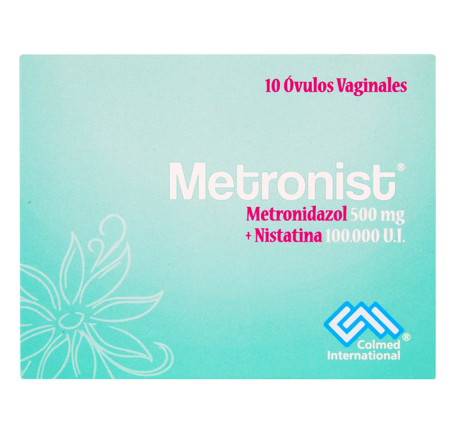 Metronist Metronidazol + Nistatina 10 Óvulos