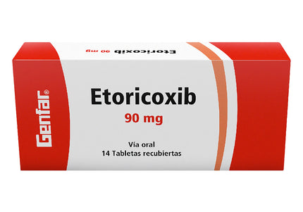 Etoricoxib 90 Mg 14 Tabletas Gf