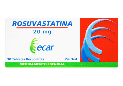 Rosuvastatina 20Mg 30 Tbs Ecar