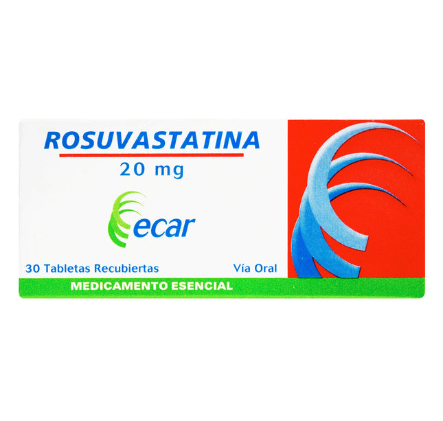 Rustatina 20 Mg 30 Tabletas