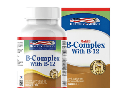 B-Complex With B-12 90 Capsulas