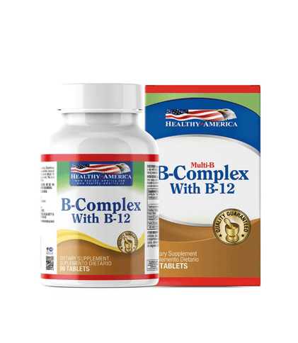 B-Complex With B-12 90 Capsulas