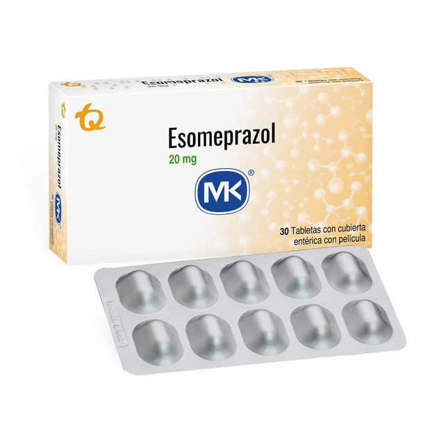 Esomeprazol 20 Mg 30 Tbs Mkpae