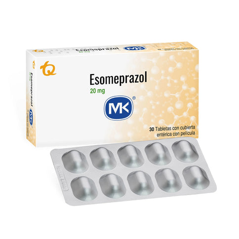 Esomeprazol 20 Mg 30 Tbs Mkpae
