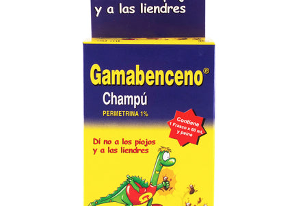 Champoo Gamabenceno 60 Ml