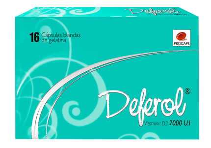Deferol 7000 Ui 16 Capsulas