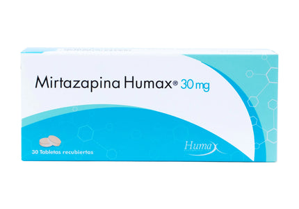 Mirtazapina 30 Mg 30 Tbs Humax