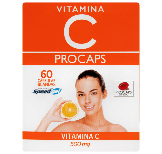 Vitamina C 500 Mg 60 Capsulas
