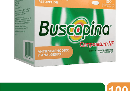 Buscapina Nf Compositum 325/10Mg 100 Tabletas