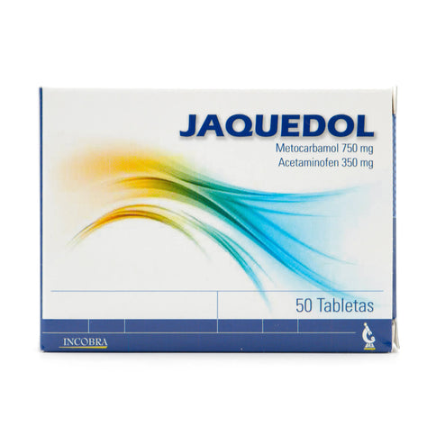 Jaquedol 750/350 Mg 50 Tabletas