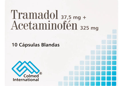 Tramadol 37.5 Mg+Acetam.325 Mg 10Caps