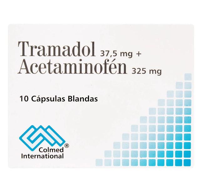 Tramadol 37.5 Mg+Acetam.325 Mg 10Caps