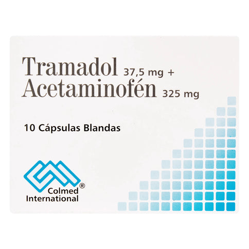 Tramadol 37.5 Mg+Acetam.325 Mg 10Caps