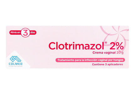 Clotrimazol 2% Crema Vaginal 20 Gr
