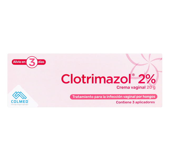 Clotrimazol 2% Crema Vaginal 20 Gr