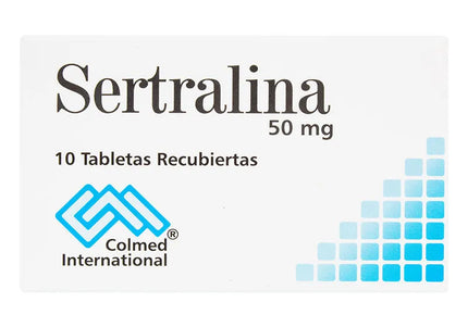 Sertralina 50 Mg 10 Tabletas