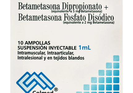 Betametasona Fosfato/Dipro 1Ml 10 Ampollas