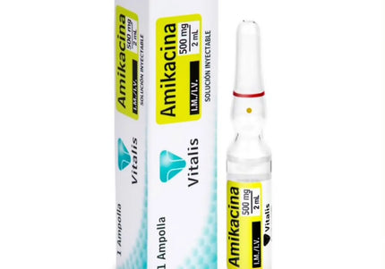 Amikacina 500Mg/2 Ml. 1 Ampolla Vt