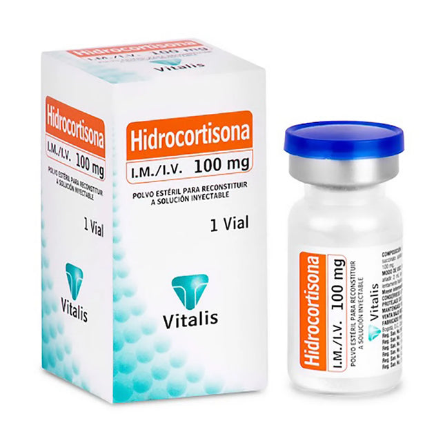 Hidrocortisona 100 Mg 1 Ampolla Vt